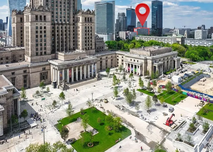 Soul & Skyline, 3-room In Heart - Panoramic View Warszawa